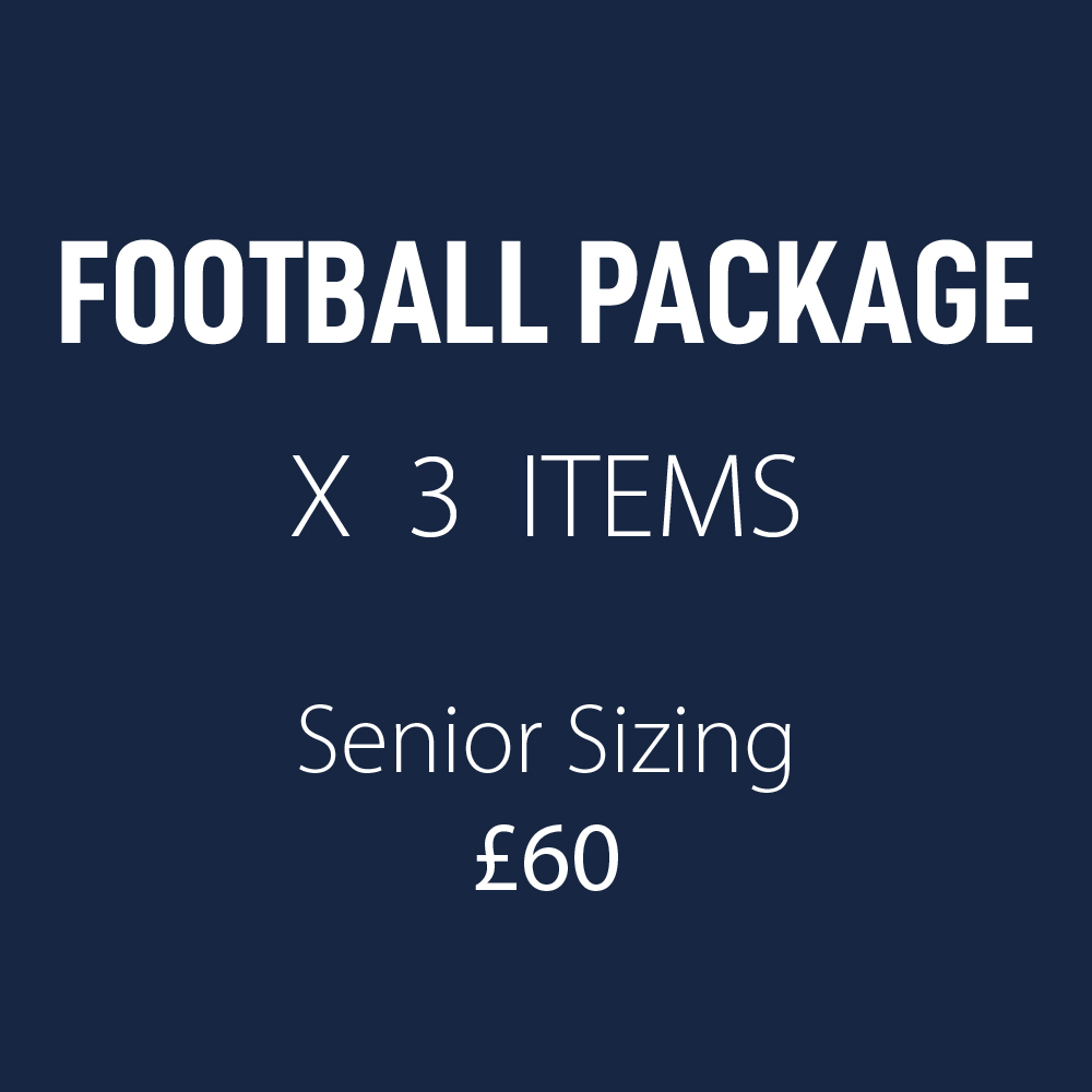 Football Package – Senior Sizing