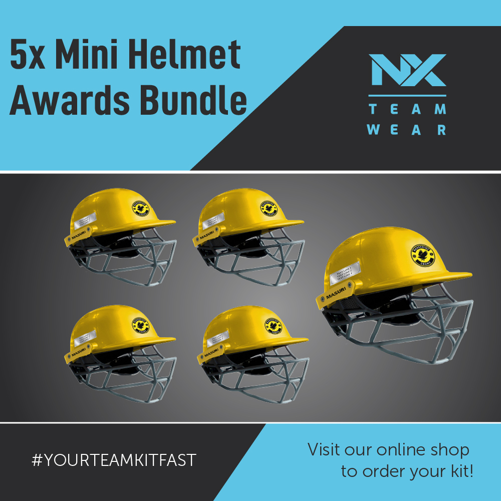 5x Mini Helmet Awards Bundle