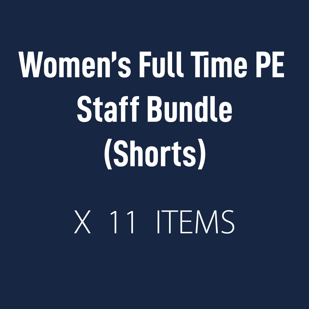 Women's Full Time PE Staff Bundle (Shorts)