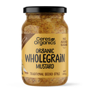 Mustard Wholegrain 200g - Ceres Organic