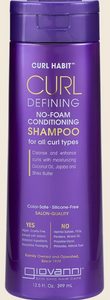 Curl Habit No Foam Conditioning SHAMPOO 399ml - Giovanni