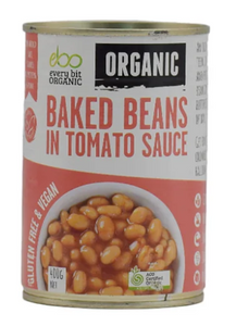 Baked Beans Organic 400g - Every Bit Organic