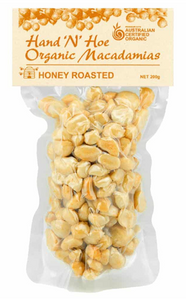 Macadamias HONEY ROASTED Organic 200g - HnH