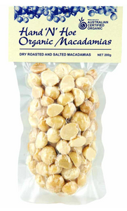 Macadamias ROASTED & SALTED Organic 200g - HnH