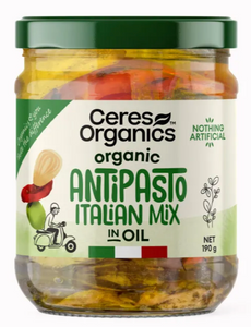 Italian Antipasto Mix Organic 190g - Ceres