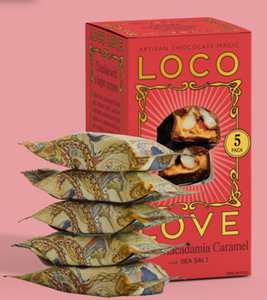Maple Macadamia w/ Tasmanian Sea Salt Organic 5 PACK 175g - Loco Love
