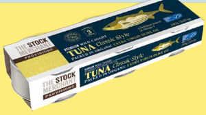 Tuna Chunks in Organic OLIVE OIL Wild Caught (3 x 80g) 240g Pack - The Stock Merchant