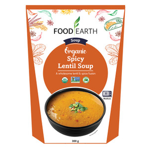 Spicy Lentil SOUP Organic 300g - Food Earth