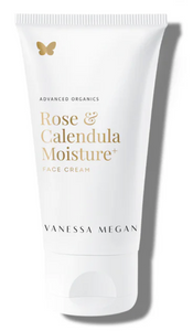 Rose & Calendula Moisture+ Face Cream ORGANIC 50ml - Vanessa Megan
