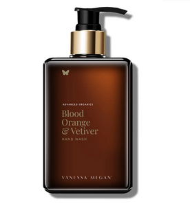 Blood Orange & Vetiver HAND WASH Organic 280ml - Vanessa Megan
