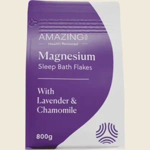 Magnesium Chloride SLEEP Pure Bath Flakes Lavender & Chamomile 800g - Amazing You