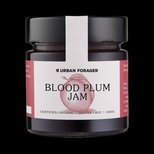 Blood Plum Jam Organic 240g - Urban Forager