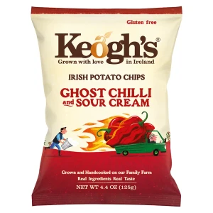 Ghost Chilli Sour Cream Chips 125g - Keogh's
