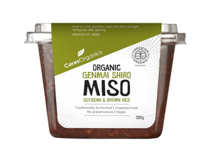 Miso Brown Rice WHITE Organic 300g - Ceres Organics