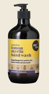 Hand Wash Lemon Myrtle 500ml - Simply Clean