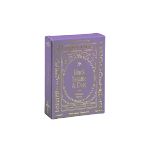 Black Sesame & Date Organic TWIN Pack 70g - Loco Love