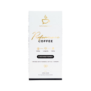 Performance COFFEE Unsweetened SINGLE sachet - Before You Speak