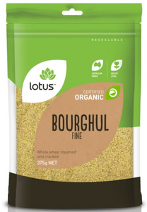 Bourghal (Wheat) Fine Organic 375g - Lotus