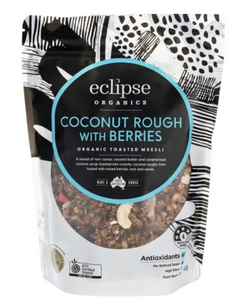 Muesli - Coconut Rough with Berries - Organic 450g - Eclipse Organics