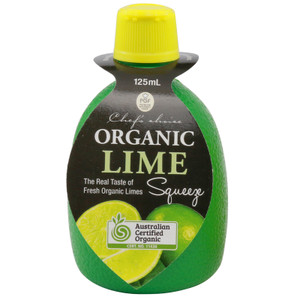Lime Juice Squeeze Organic 125ml - Chefs Choice