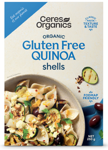 Quinoa Rice Pasta Shells Gluten Free 250g - Ceres Organics
