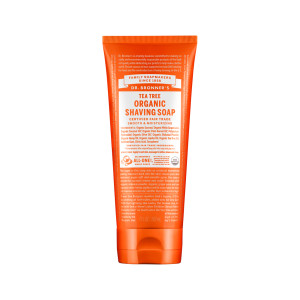 Shaving Soap Tea Tree Organic 207ml - Dr Bronner's