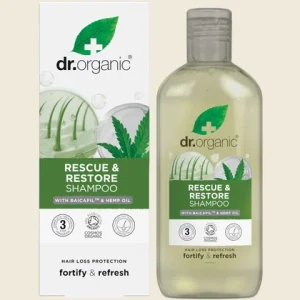 Hemp Oil Shampoo Rescue & Restore Organic 265ml - Dr Organic