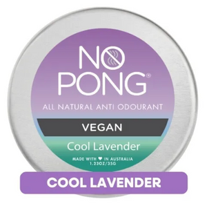 No Pong Cool Lavender Vegan Anti Odourant 35g Tin