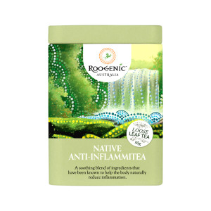 Anti-Inflammitea Native Plant Tea Loose Org. Ing. TIN 55g - Roogenic Australia