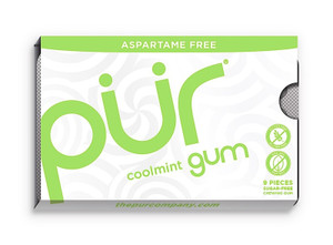 Chewing Gum Coolmint 12.6g - PUR