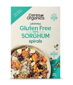 Sorghum Spirals Fusilli Gluten Free Organic 250g - Ceres Organics