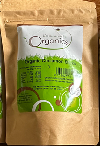 Cinnamon Sticks Organic x 3 - Willowvale