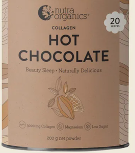 Collagen Beauty Sleep HOT CHOCOLATE Organic 200g - Nutra Organics