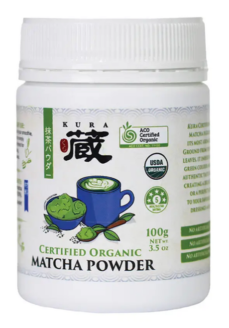Matcha Powder Organic 100g - Kura