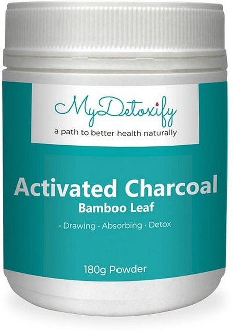 Activated Charcoal Powder Bamboo Leaf 180g - My Detoxify