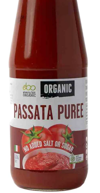 Tomato Passata Puree Organic 680g - Every Bit Organic
