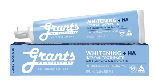 Toothpaste Whitening plus HA 110g - Grants