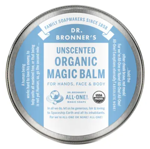 Magic Balm Unscented Organic Tin 57g - Dr Bronners