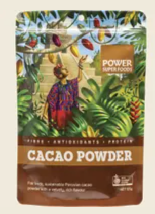 Cacao Powder Organic 125g - Power Super Foods