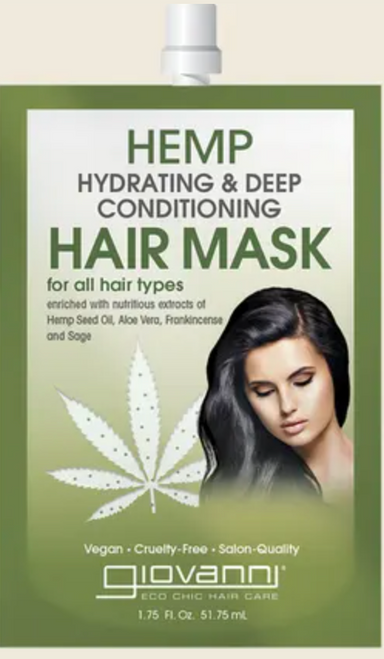 HAIR MASK Deep Conditioning Hemp Hydrating 51.75ml - Giovanni