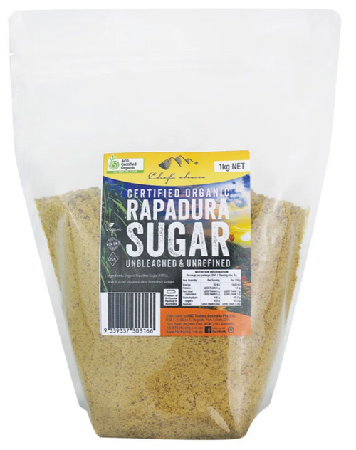 Rapadura (Panela) Sugar Organic 1kg - Chefs Choice