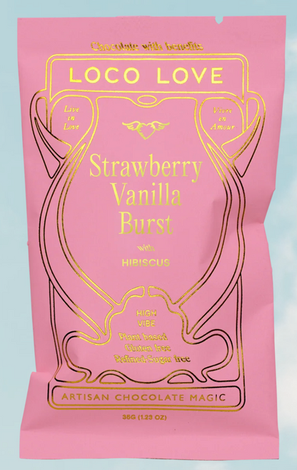 Strawberry Vanilla Burst Organic 35g - Loco Love