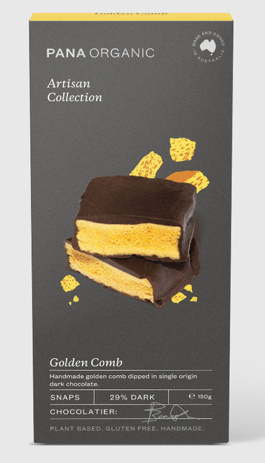 Golden Comb Snaps Chocolate Organic 150g - Pana
