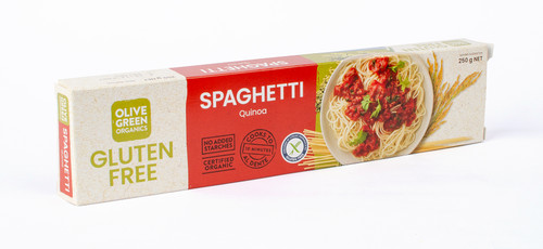 Quinoa & Rice GF Spaghetti Organic 300g - Olive Green Organics