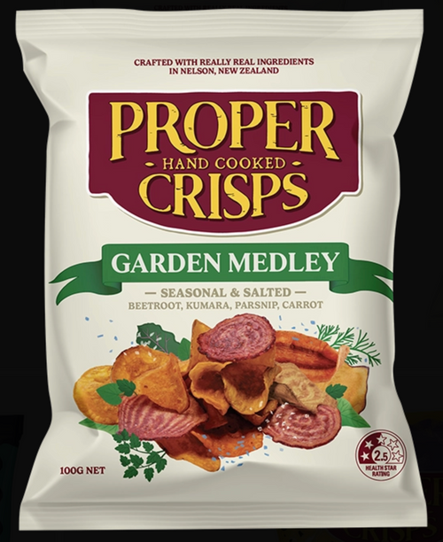 Garden Medley Crisps 150g - Proper
