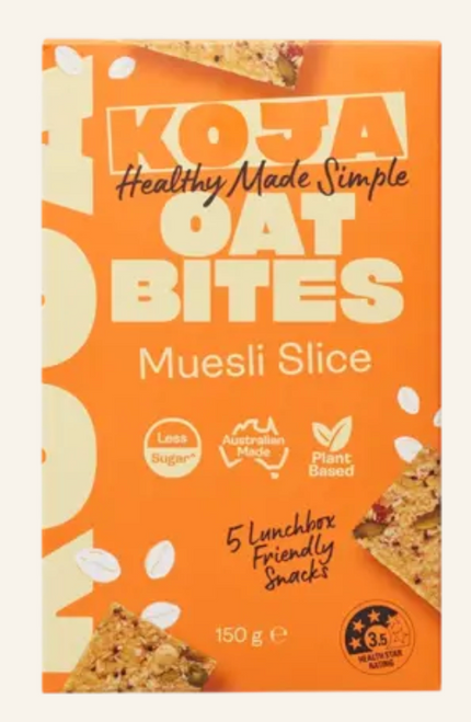 Oat Bites Muesli Slice - Koja