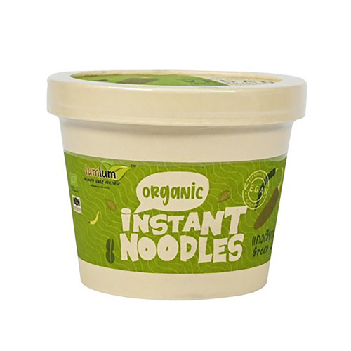 Instant Noodles GREEN CURRY 70g - Lum Lum