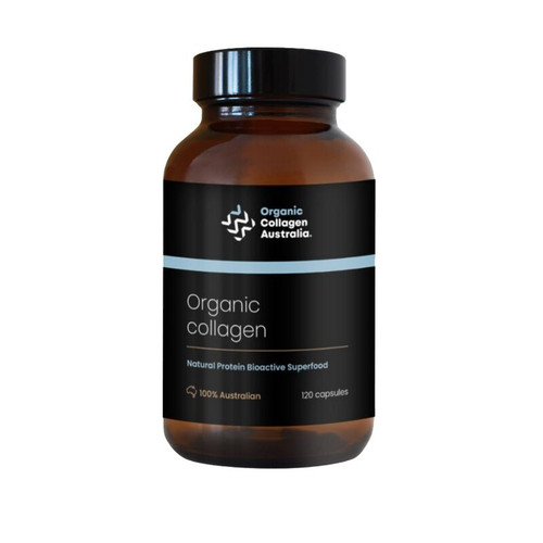Collagen ORGANIC 120 Caps - Organic Collagen Australia