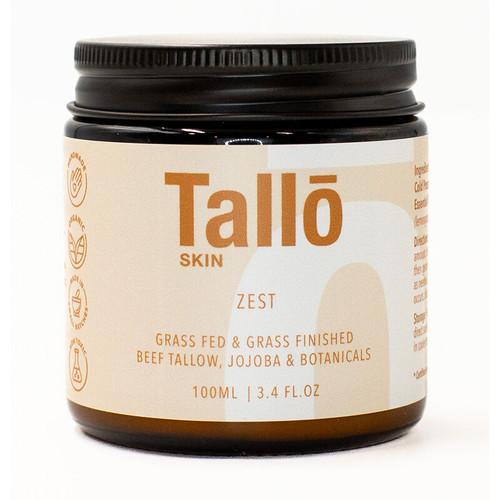 ZEST Tallow CREAM 100ml - Tallo Skin