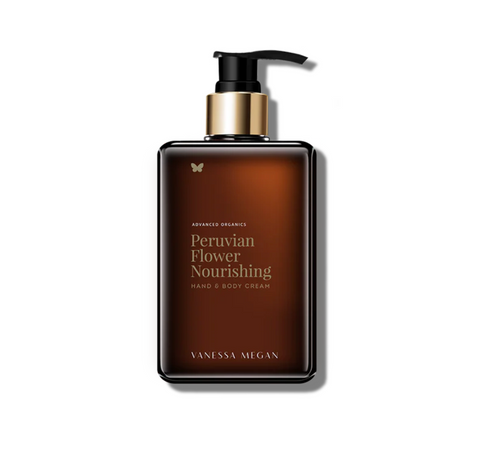 Peruvian Flower Nourishing Hand & Body Cream ORGANIC 280ml - Vanessa Megan
